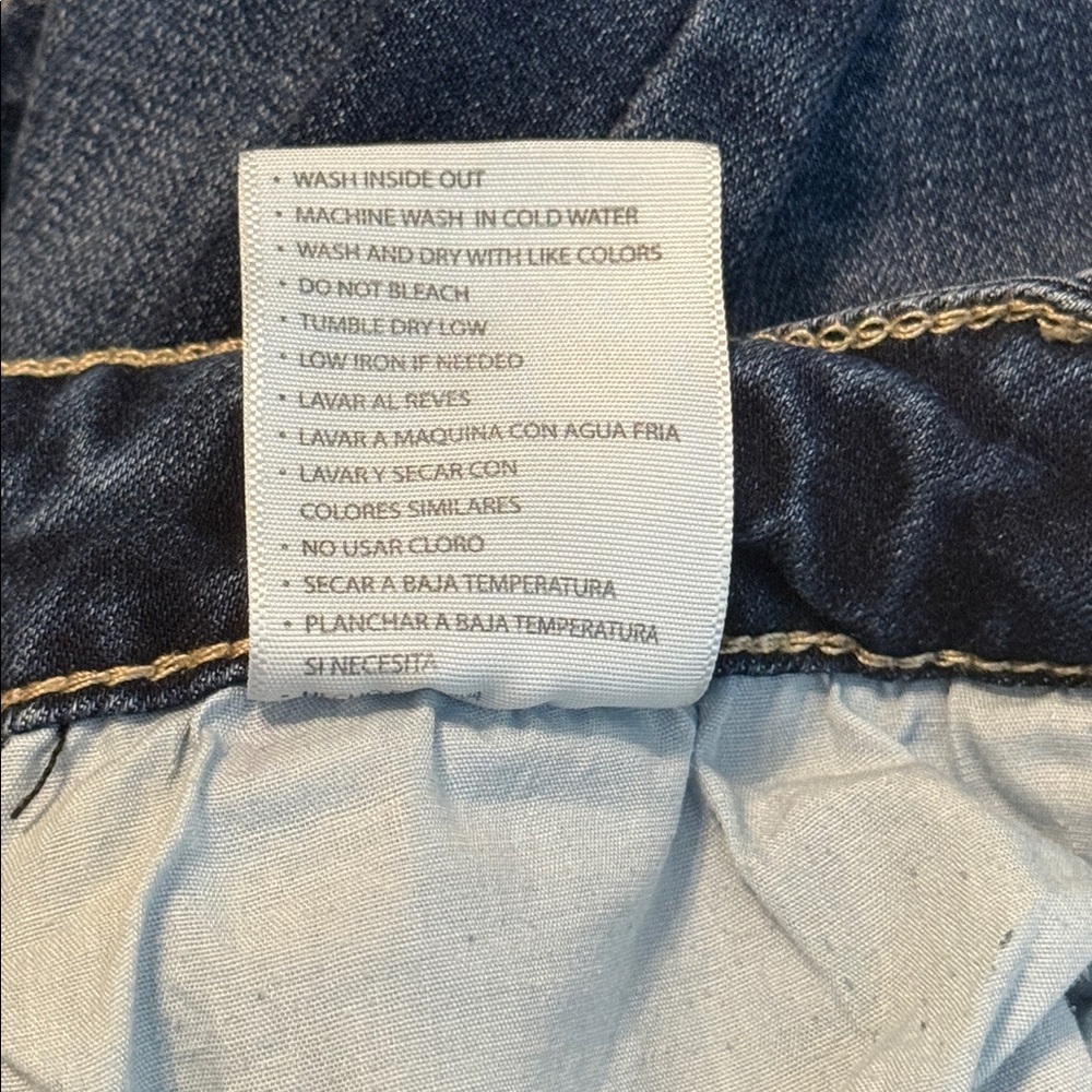 KanCan Chelsea High Rise Super Skinny Dark Wash Blue Jeans Size 11/29 - Picture 11 of 13